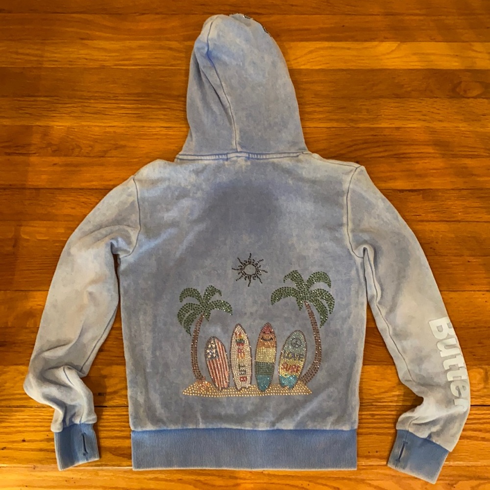 Butter Supersoft Hoodie ~ Surf Boards ~ Super Cute for the Summer